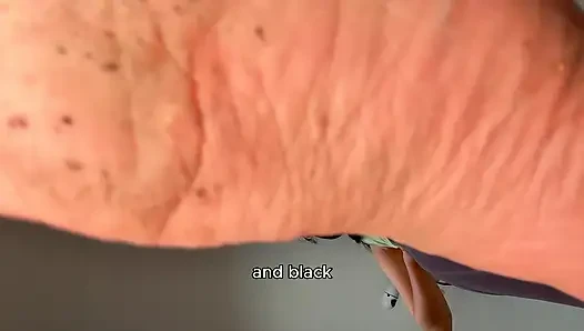 Schmutzige füße
