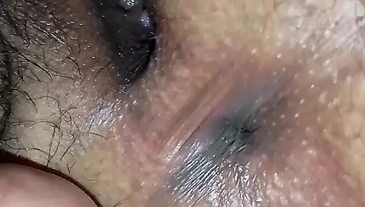 Indian wife Ass hole close up