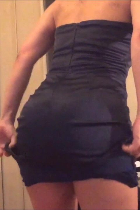 T&A 04 - French good slut, getting her ass and pussy broken, dressed in satin lingerie, stockings and high heels, POV