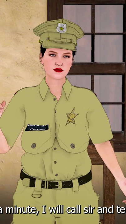 Stunning moment from "Indian police officer fucked desi bhabhi hardcore"