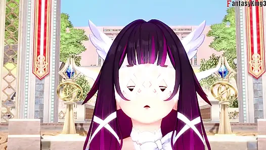 Минет Columbina - Genshin Impact