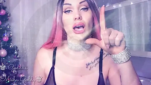 Enjoy our little mesmerizing stroke session, because after that I will lock you up!