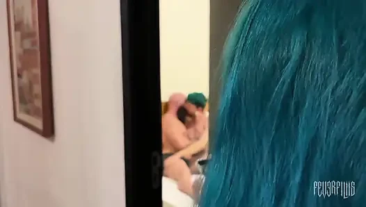 First Male Bi Scene: Intense Threesome with Double Blowjob