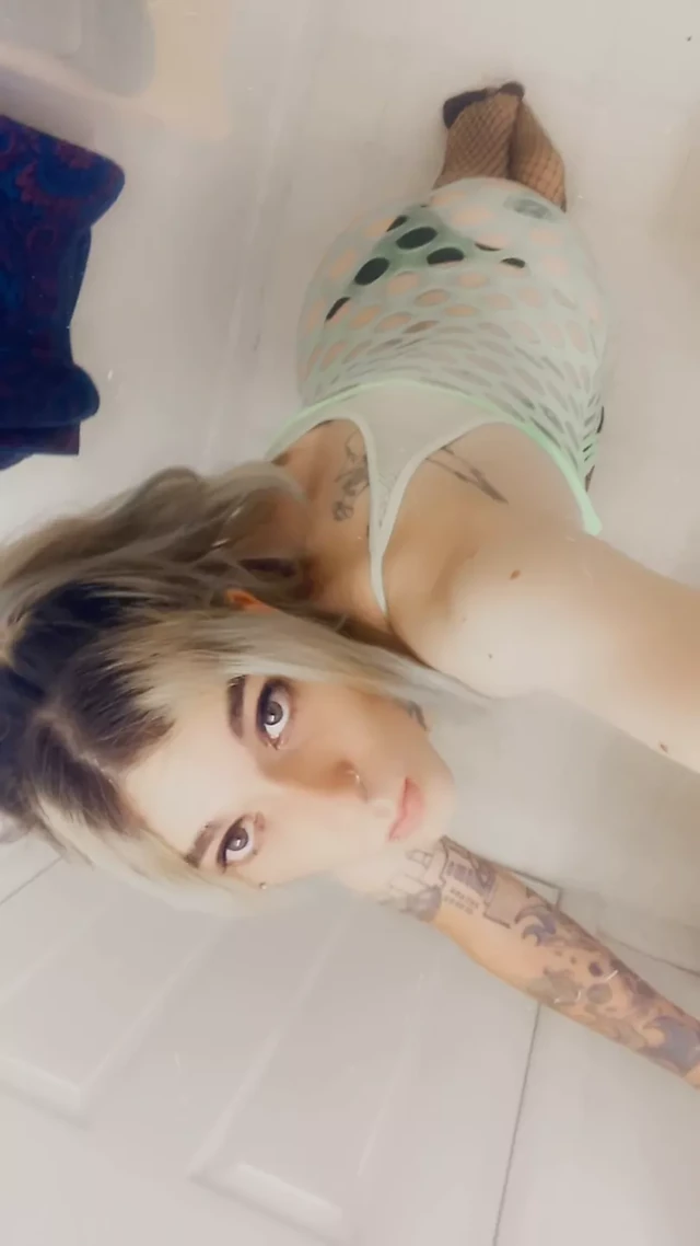 Sexy Fishnet Lingerie Babe