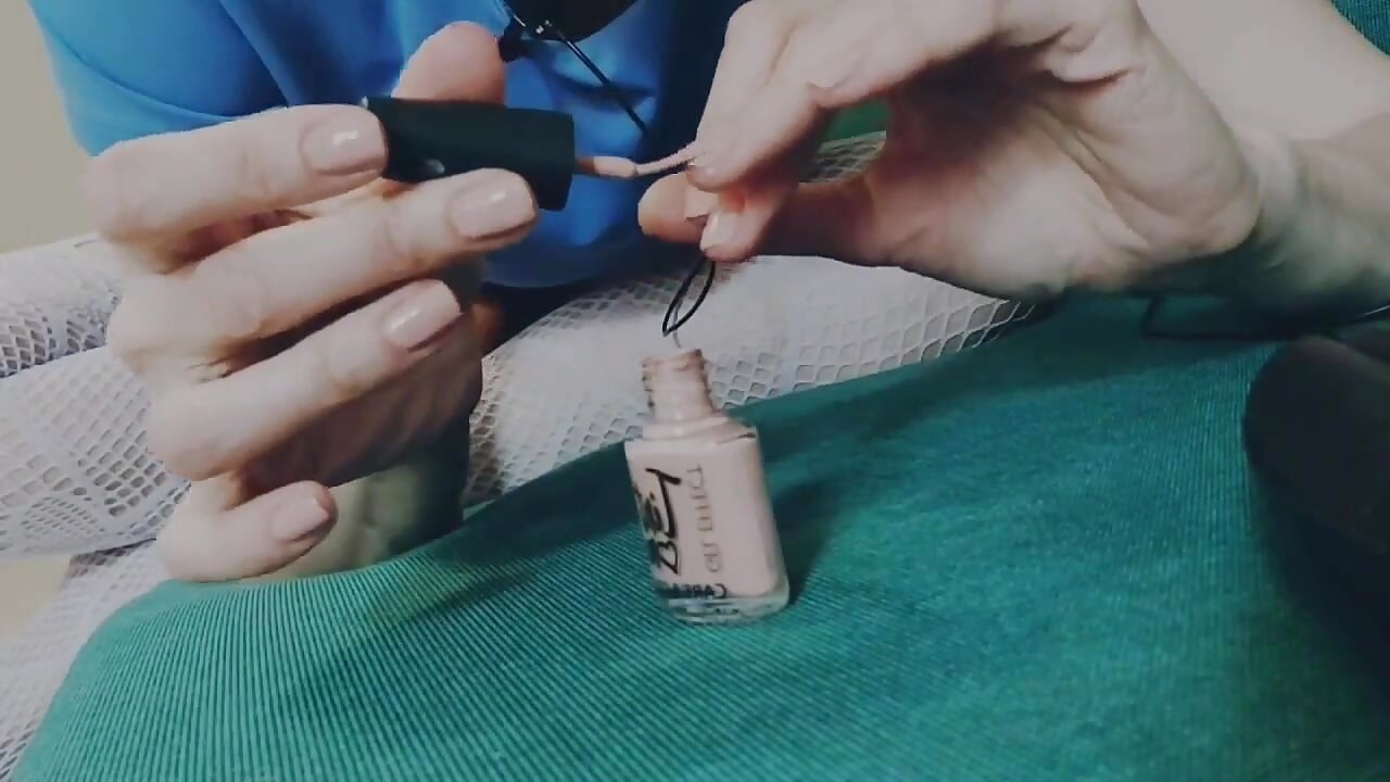 I Painted My Nails. Asmr