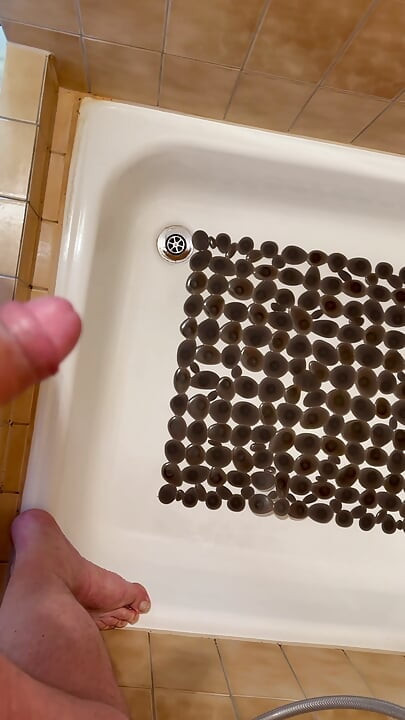 Piss in the shower