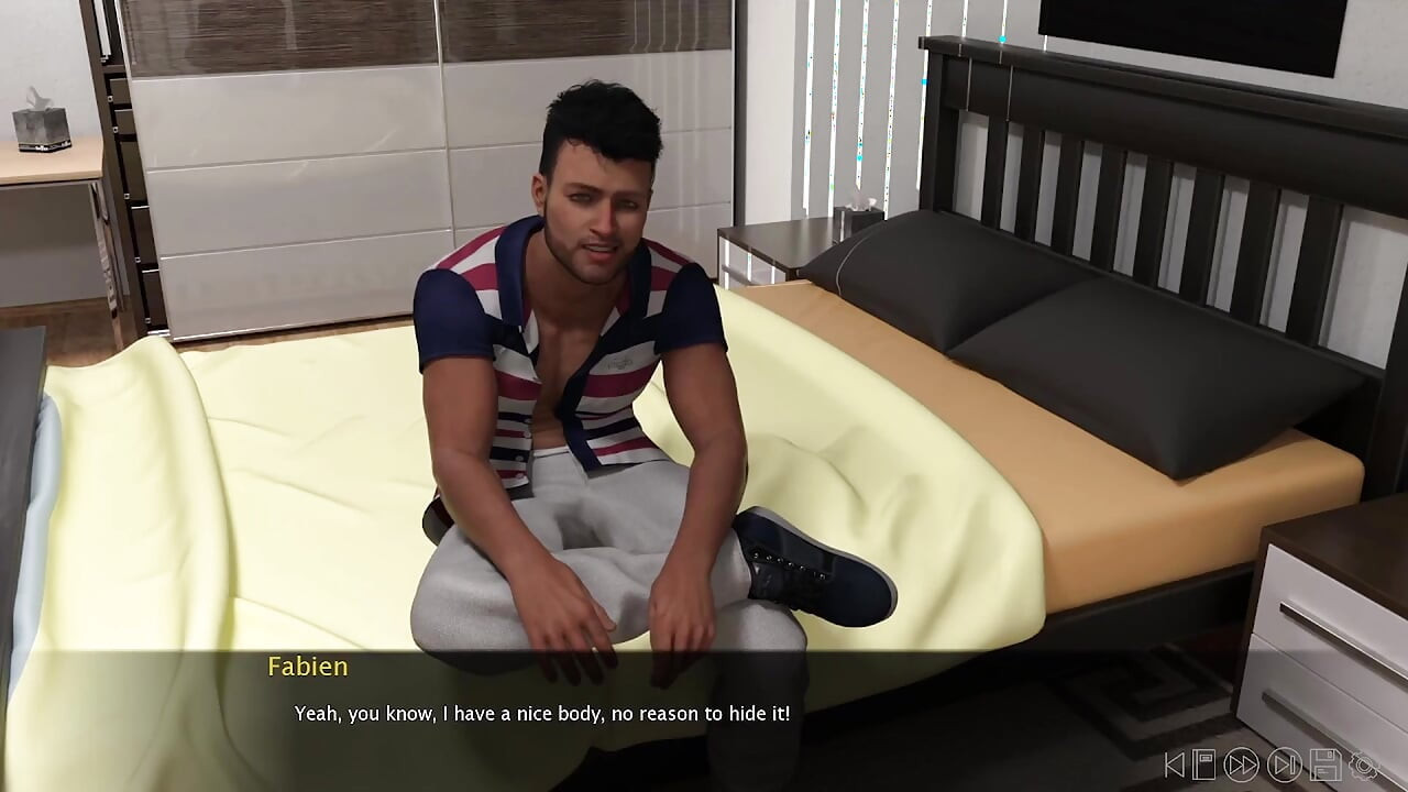 Summer Vacation 3 - Fabian Jerks Me off on Our First Day