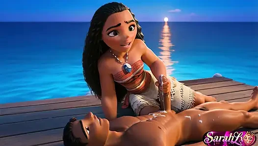 Moana'nın aşk hikayesi - yapay zeka animasyonu asmr