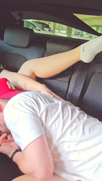 Iconic moment from "Swallowed cum in the backseat of the car."