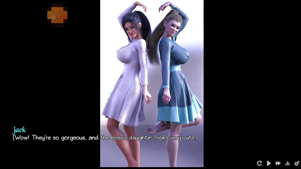 Saf aşk #1: Jack Ava, Eve ve Lily ile akşam yemeği yedi
