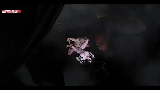 Mesin keinginan 3d: gadis cantik dilepas- hentai animasi 3d