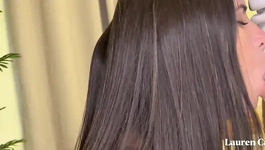 Горячий трах с крошкой в сексуальном нижнем белье