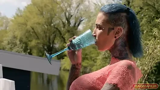 Fake Tity Hardcore Tattoo Slut Gets It Good