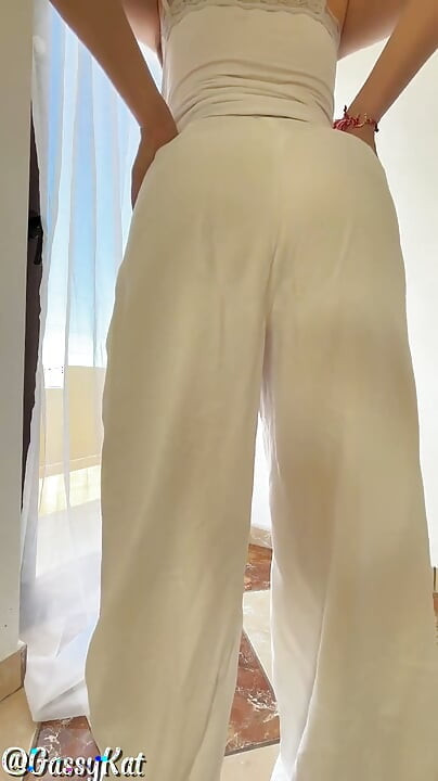 White Pants Bubbly Farts