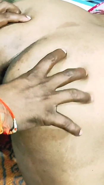 Spectacular moment from "Bhabhi neighbour ass fucking"