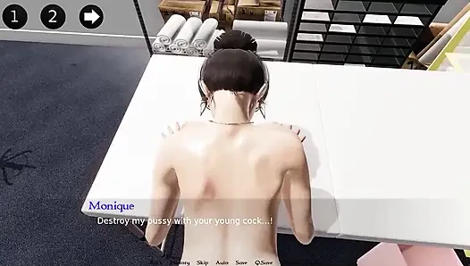 Fucking a French MILF- Bound by Lust #7- Gameplay