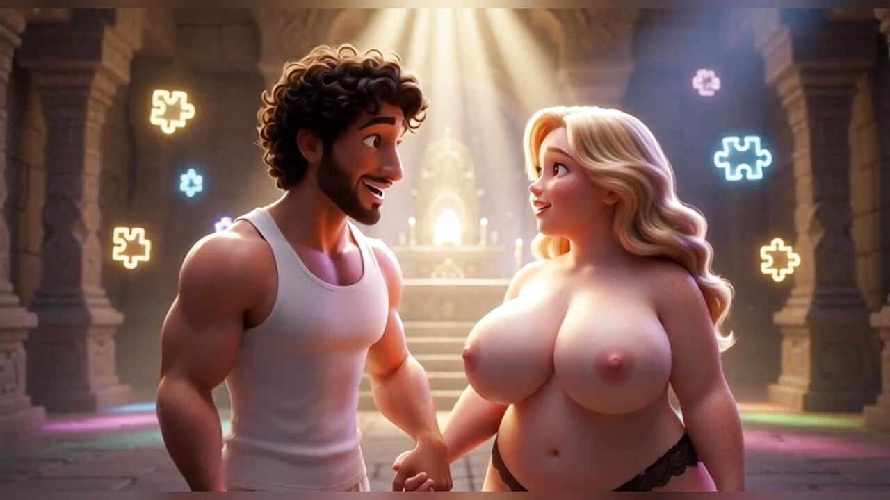 Temple of Lust - Passionate Couple's Erotic Adventure