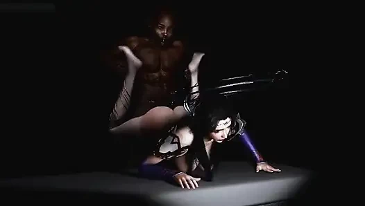 3D скарлет богиня пробуждена пламя - 3D-анимация, хентай