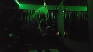 Una piccola pole dance per la festa del sesso negli Stati Uniti la scorsa settimana :)