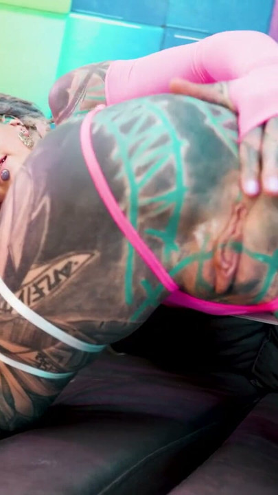 Extreme Anal Fuck for Tattooed Alt Dreadhead - Massive Gapes & ATM | Clip 1
