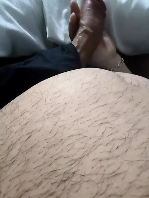 Step mom can't stay away from Step Son dick without handjob him good
