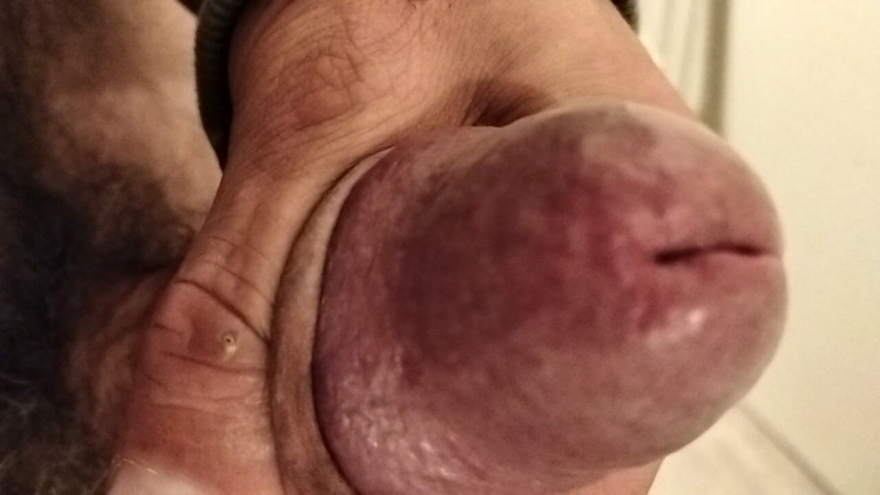 Shaping my cock ready to fertilize whoever wants it
