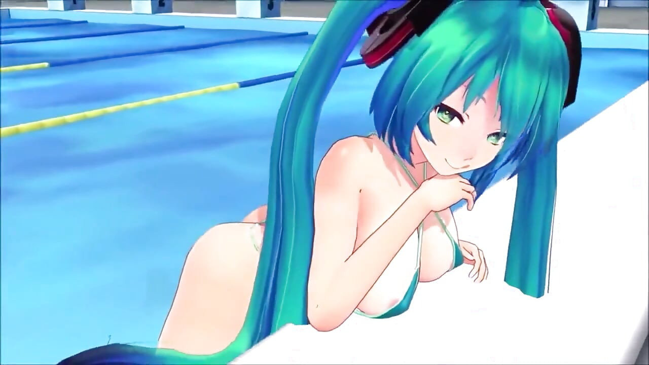 Hatsune miku माइक्रो बिकनी