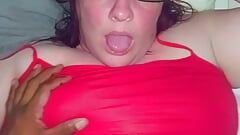 Decided to record mid fuck with Sexy librarian resaboo fat pussy up in sexy panties to the side close up bbc pov babe !!
