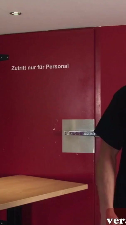 GERMAN HORNY MILF PICKS UP GUY IN PUBLIC TOILET | Clip 1
