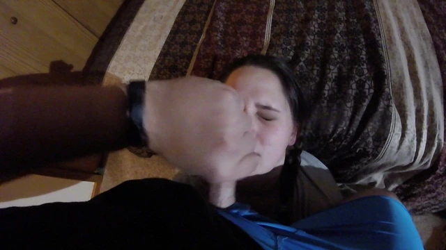 First Video She wanted me to bust on her face