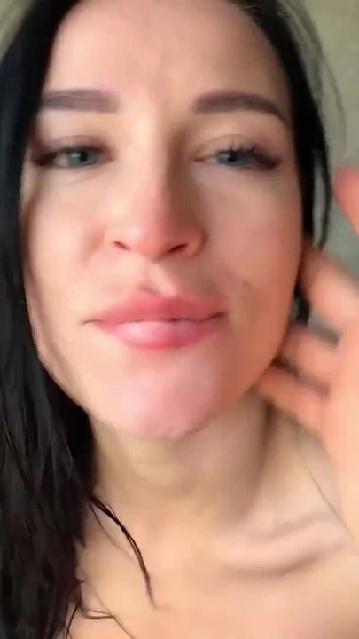 Emotional moment from "VIP4K. Milena Ray says YES to a public sex... Before her BF speaks"