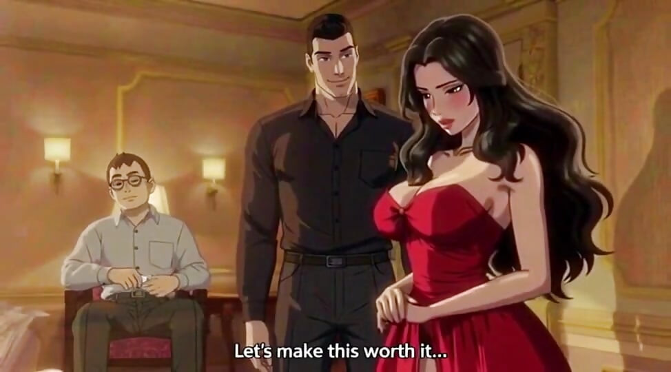 Mąż dzieli swoją żonę z nieznajomym