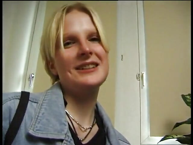 Cute girl rubbing her duck