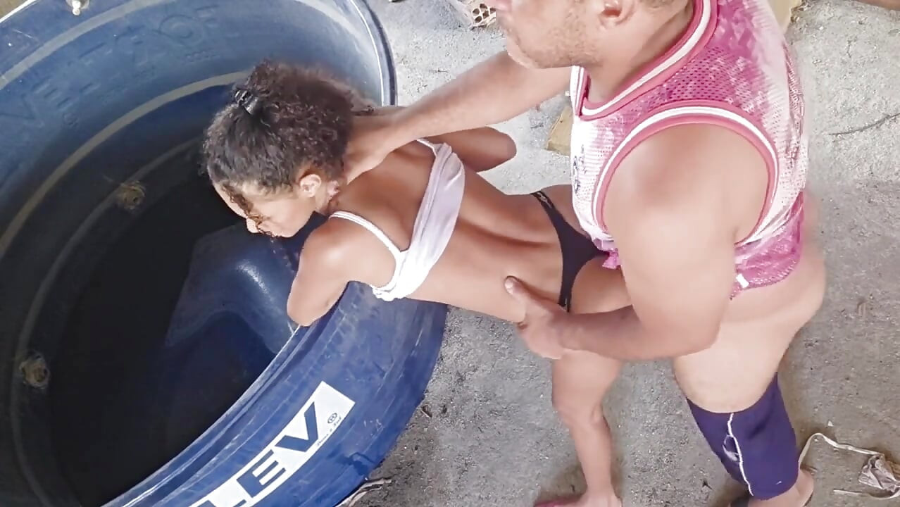 Picking up My Stepsister 100 Anal on the Terrace