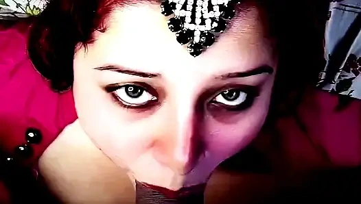 Indian Bengali   Beautiful  Blue Eyes wife with office boss