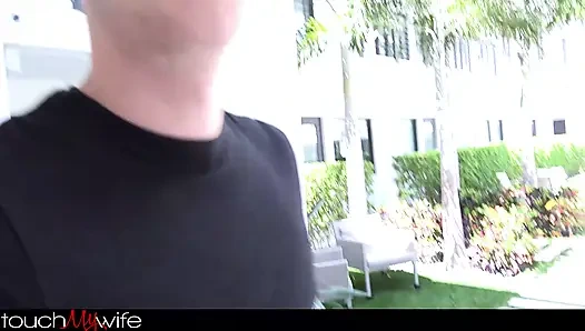 TouchMyWife - MILF Housewife Wants Young Stud's Stiff Cock - Reagan Foxx