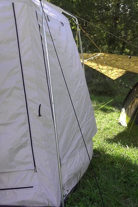 Risky Camping Masturbation