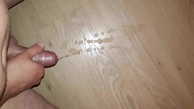 me cumming on the floor