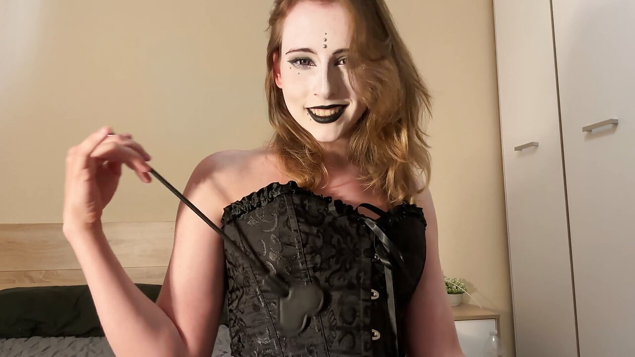 Goth Shadow Pixie Dark Allure - Black Stockings Bedroom Spell