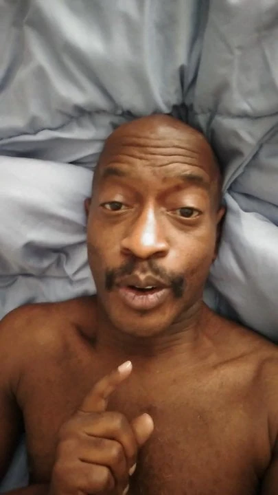 Dan St.Louis Black Male Bottom Ass On His Bed 2