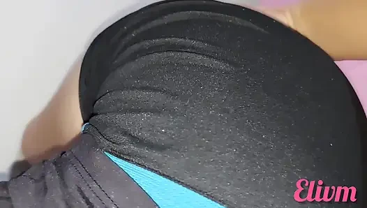 Playing with my stepsister in law's pussy when my stepbrother takes a bath