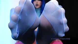 Worship and Sniff My Blue Feet