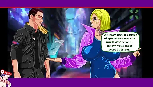 Cyberpunk. Sanal gerçeklik seksi. Kıyamet sonrası ve modern dünyada sanal gerçeklik seksi. Neon ve amcıklar moda