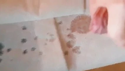 Abgespritzt