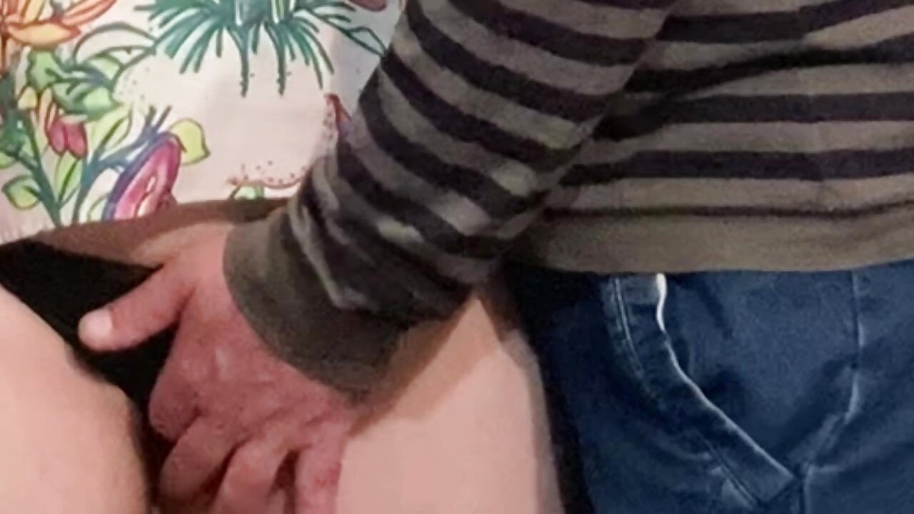 This Girl Let Me Rub Her Pussy in Public