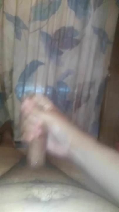 Jerking off my little dick