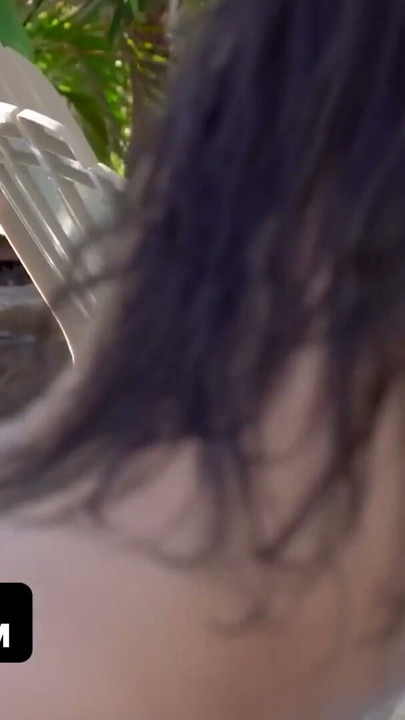 Curvy Teen Alice Visby Gets Oiled Up And Fucked By The Pool | Clip 3