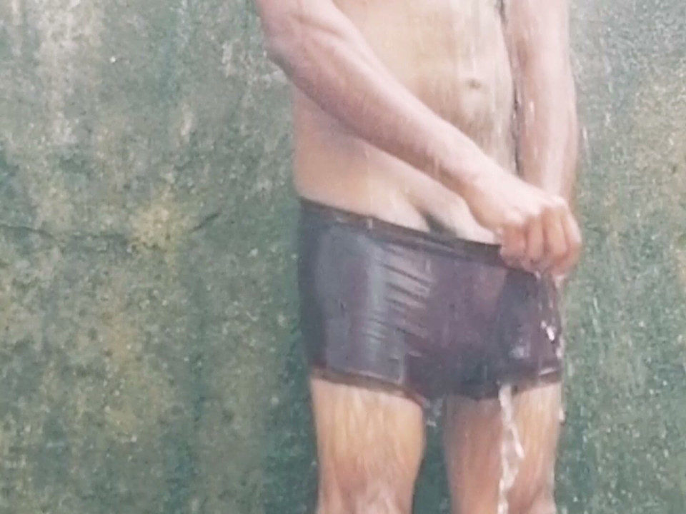 Gay outdoor shower