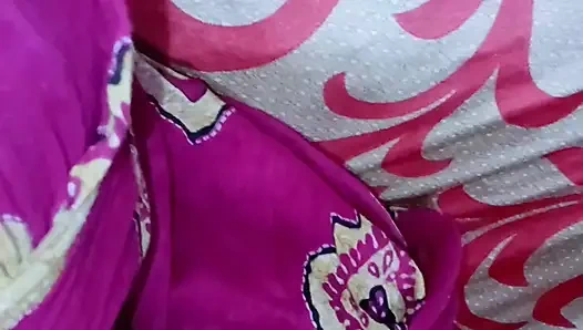 Village Bhabhi Peeing in Bathroom and Fucked by Husband