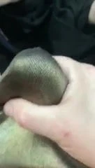 Rubbing my golden panties